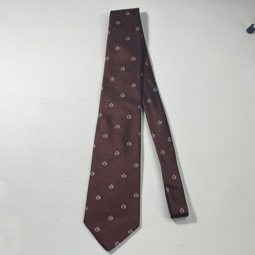 Classic Brown Patterned Men's Tie